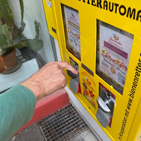 Automat für Samentütchen